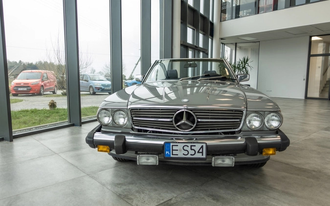 Mercedes-Benz SL cena 79900 przebieg: 148345, rok produkcji 1987 z Stryków małe 631